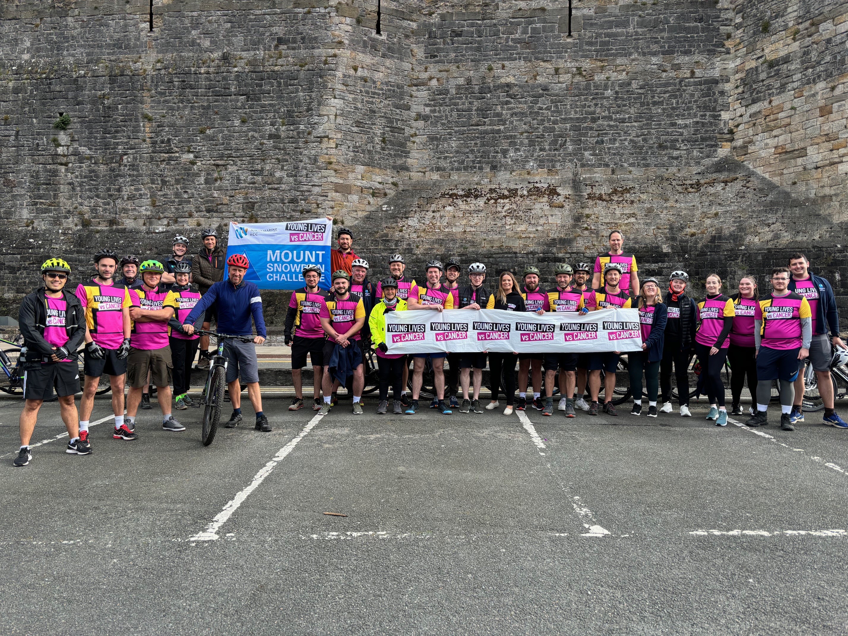 Challenge pic at Caernarfon Castle